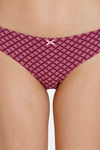 Zivame Anti-Microbial Low Rise Full Coverage Bikini Panty (Pack of 3) - Multicolor — thumbnail 9